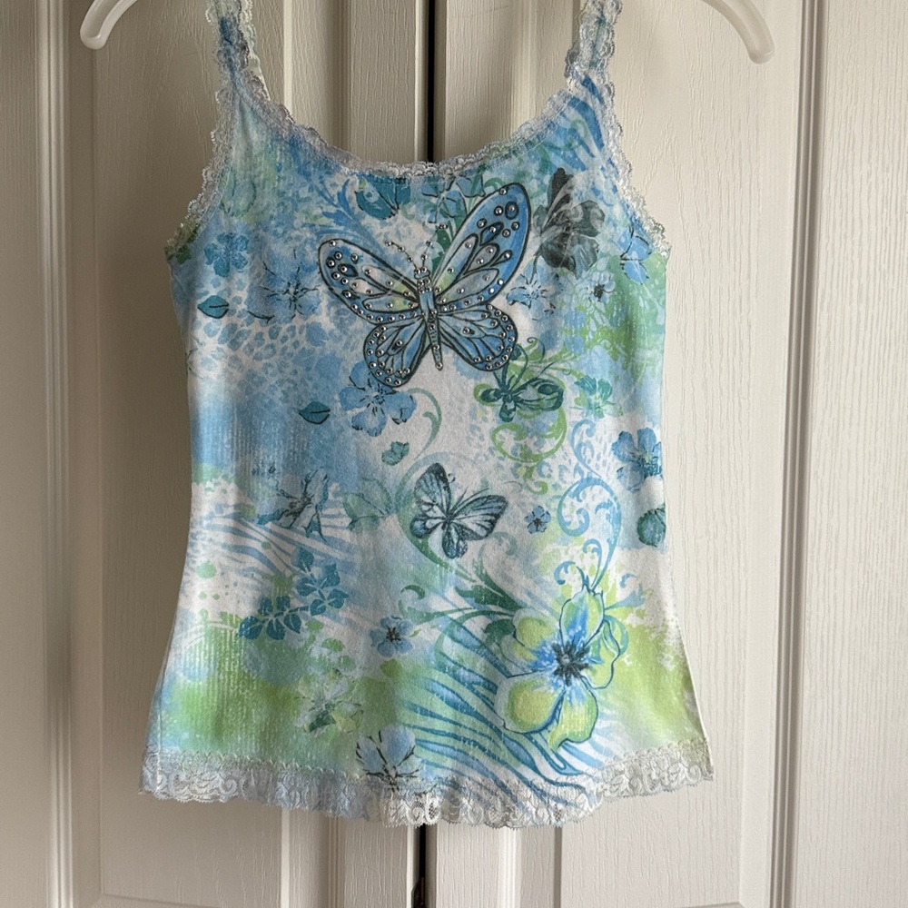Justice White Tank Top